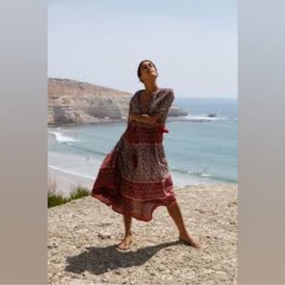 Daughters of India Deepa Maxi Dress - S - Picture 1 of 7